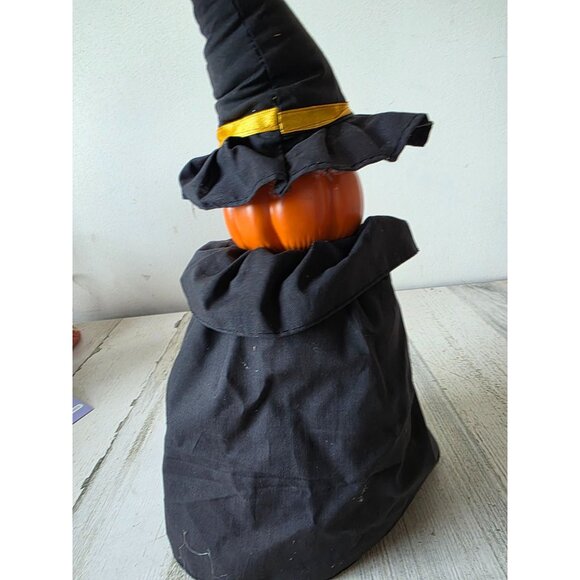 Vintage ceramic pumpkin stack totem light up which jack-o'-lantern - Picture 3 of 8